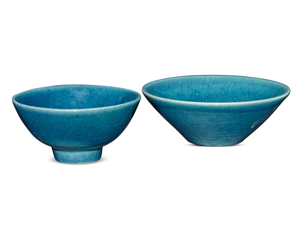 Harrison McIntosh comparable auction result: harrison mcintosh 1914 2016 two glazed cast ceramic bowls 1940s