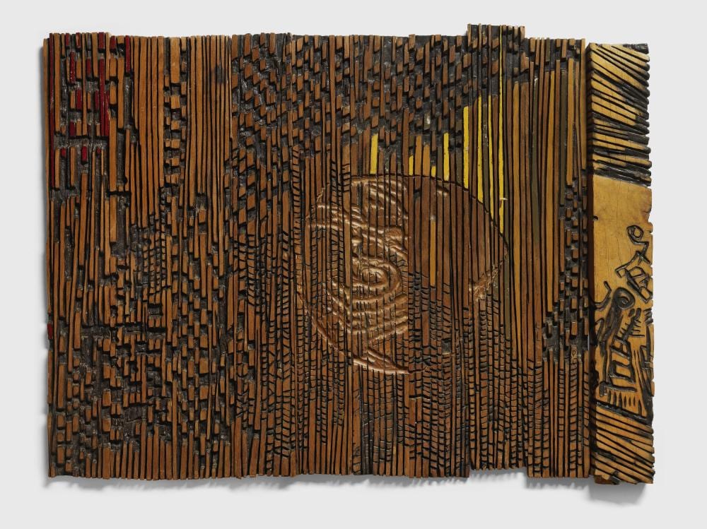 El Dela Anatsui comparable auction result: el anatsui ghanaian born 1944 we washed grandma s cloth i
