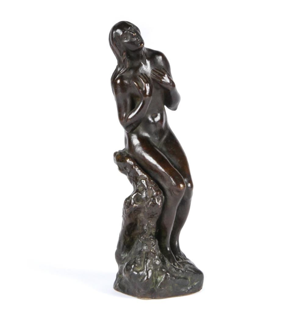 Niels Lindberg comparable auction result: niels hansen jacobsen the dryad bronze figure
