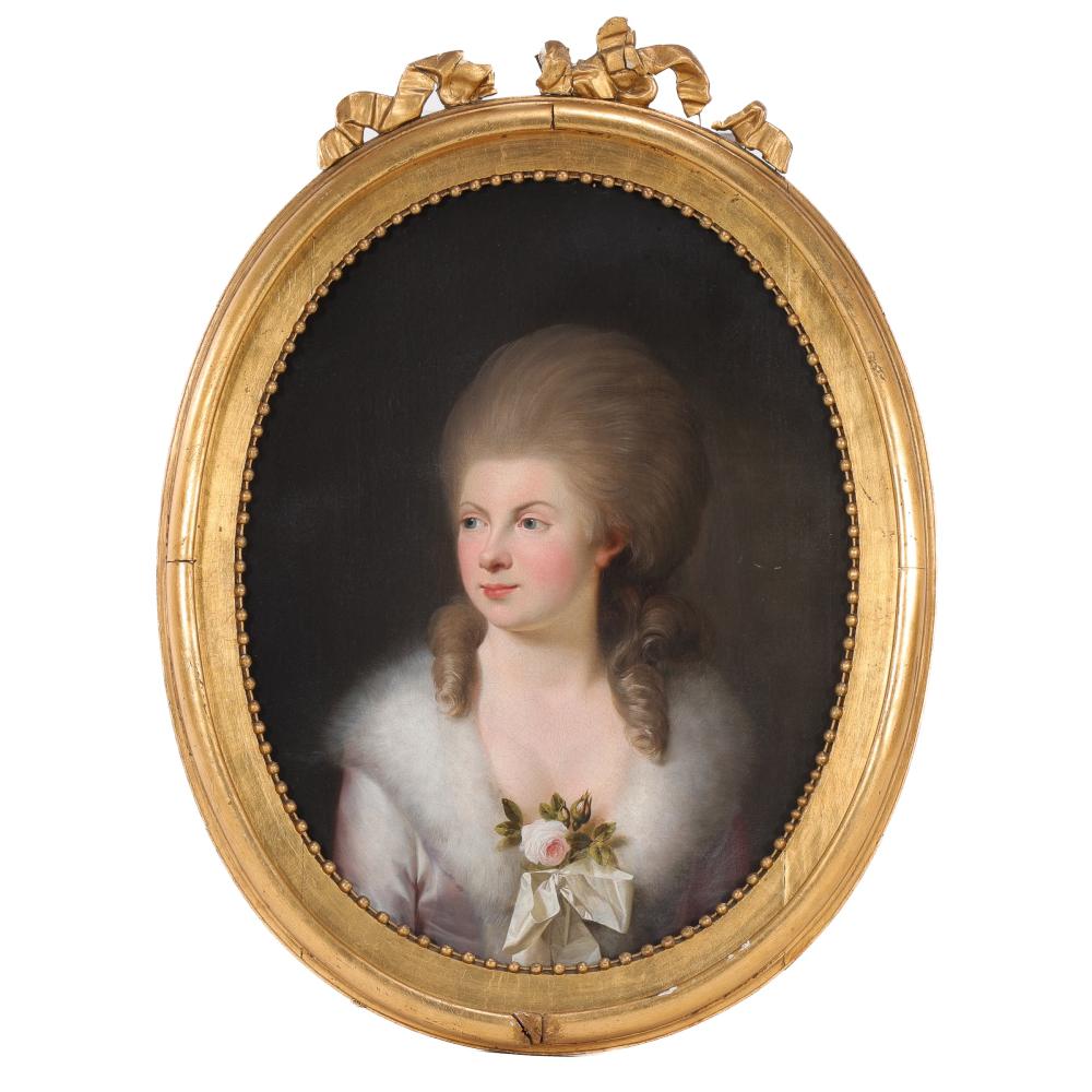 Jens Juel comparable auction result: jens juel 1745 1802 portrait of cecilie andrea rosen rn born krabbe circa 1781