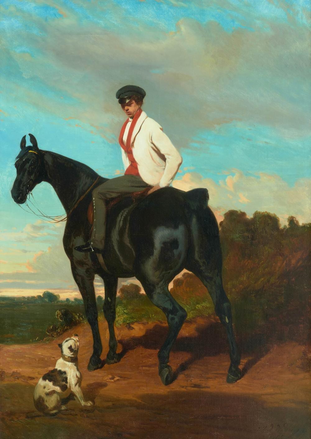 Alfred de Dreux comparable auction result: alfred de dreux