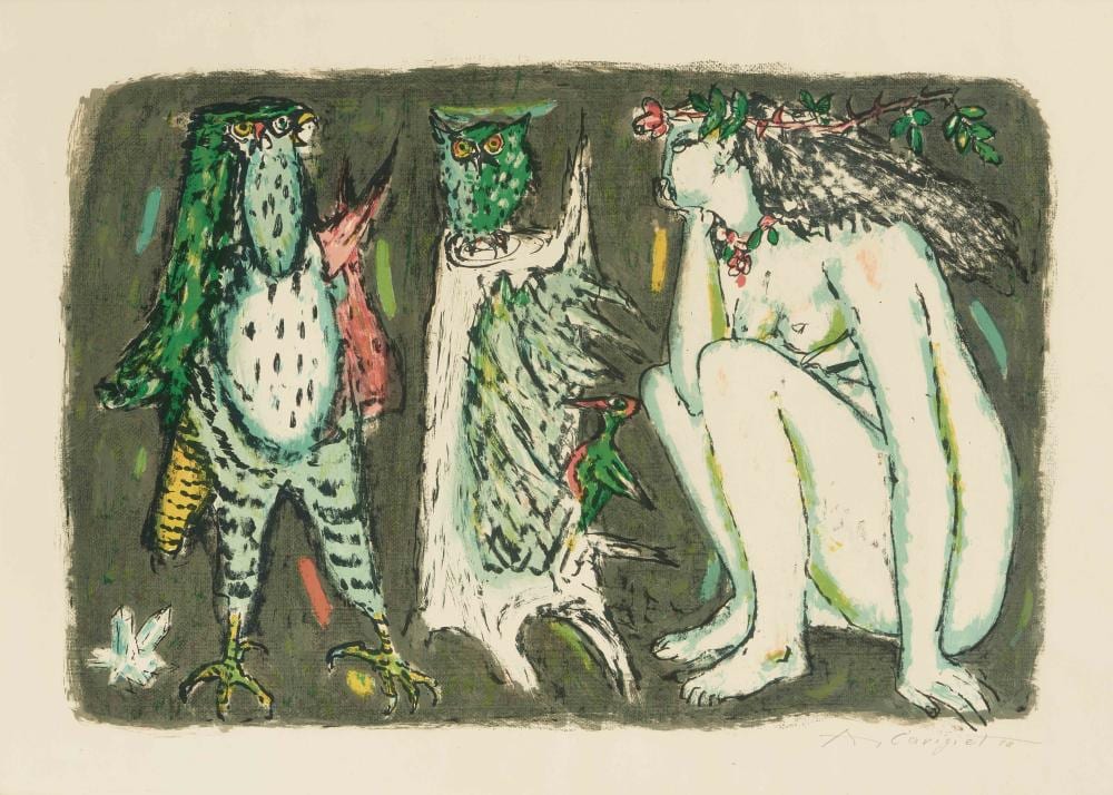 Alois Carigiet comparable auction result: alois carigiet