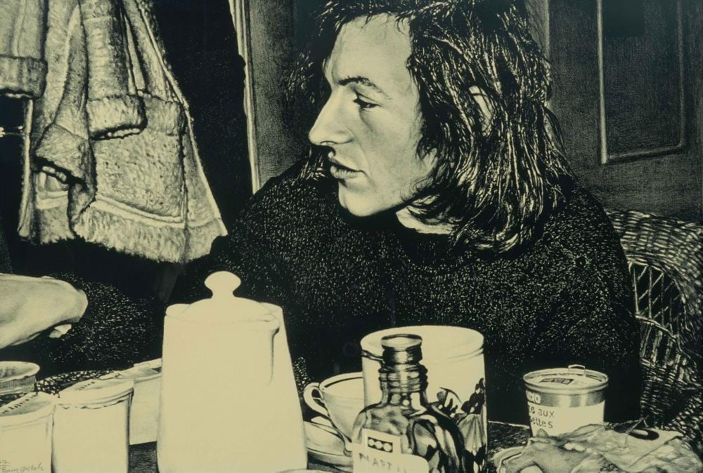 Franz Gertsch comparable auction result: franz gertsch