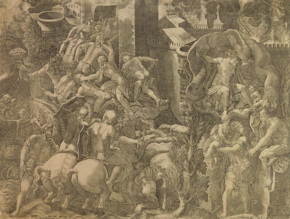 giorgio ghisi italian 1520 1582 engraving · Rachel Davis Fine Arts · 2026-03-21 Giorgio Ghisi comparable auction result: giorgio ghisi italian 1520 1582 engraving