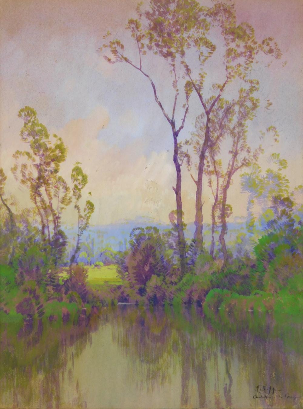 Hezekiah Anthony Dyer comparable auction result: hezekiah anthony dyer american 1872 1943 watercolor