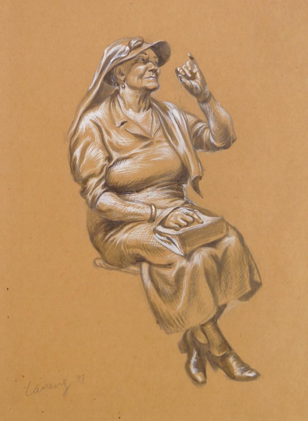 Edward Laning comparable auction result: edward laning american 1906 1981 watercolor and gouache