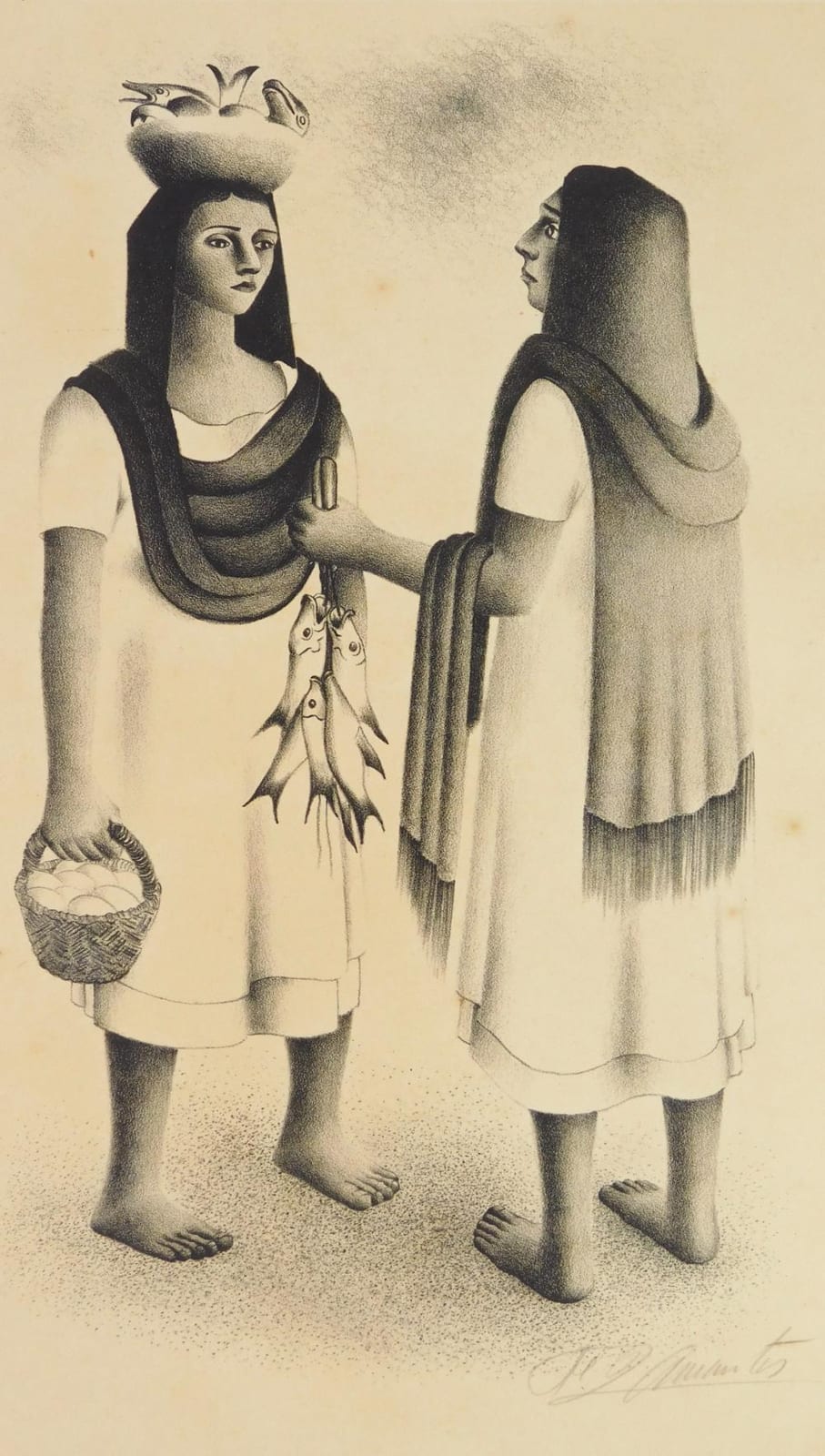 Francisco Dosamantes comparable auction result: francisco dosamantes mexican 1911 1986 lithograph