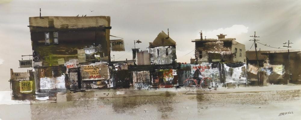 Frederick Leach comparable auction result: fred leach american 1924 2006 watercolor