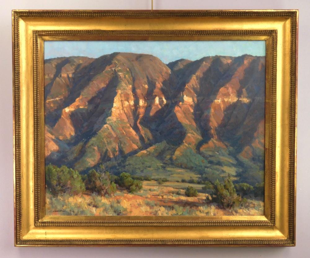 Clyde Aspevig comparable auction result: clyde aspevig american 1951 oil