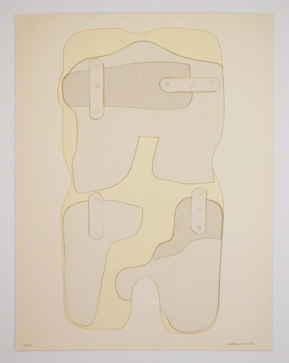 conrad marca relli american 1913 2000 collage · Rachel Davis Fine Arts · 2026-03-21 Conrad Marca-Relli comparable auction result: conrad marca relli american 1913 2000 collage