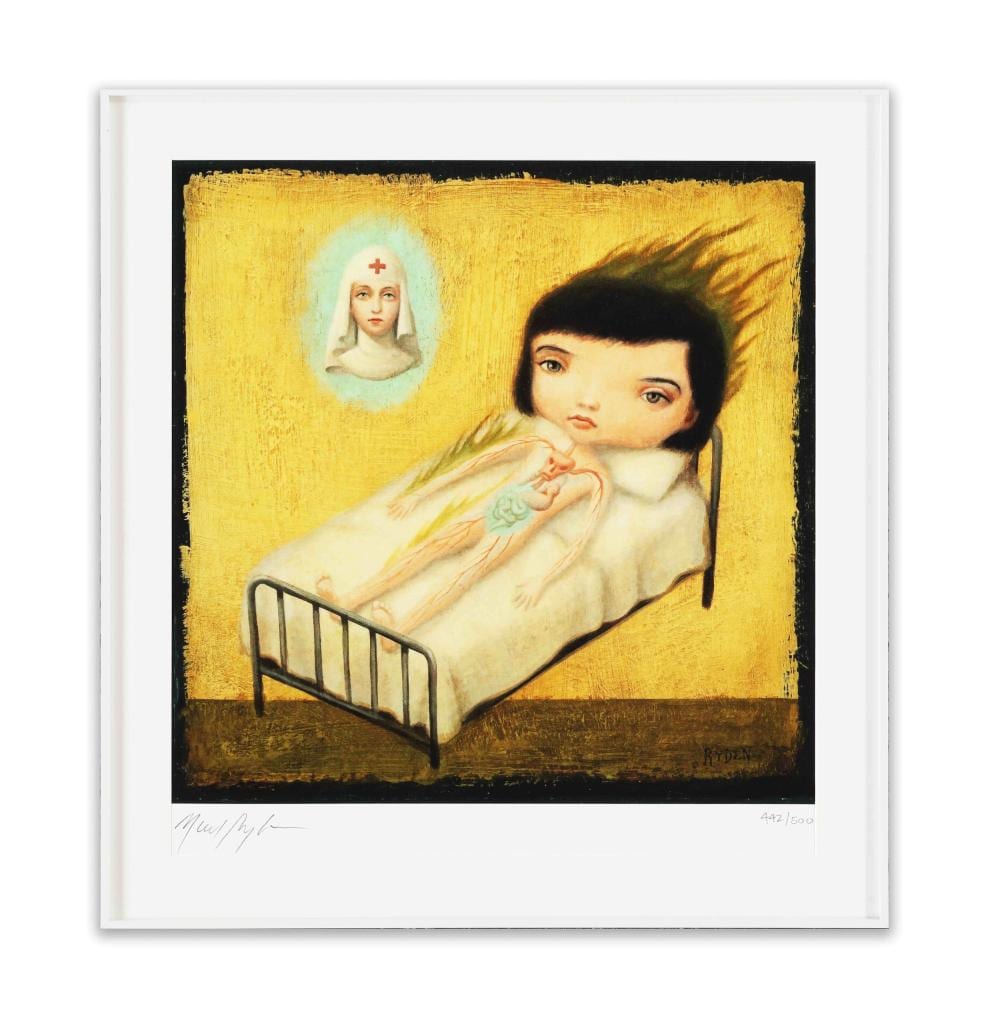 mark ryden attributed to print dreamer on a hospital bed · China Arts Auction · 2026-03-17 Mark Ryden comparable auction result: mark ryden attributed to print dreamer on a hospital bed