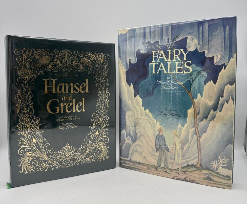 Kay Nielsen comparable auction result: two books of fairy tales illus by kay nielsen