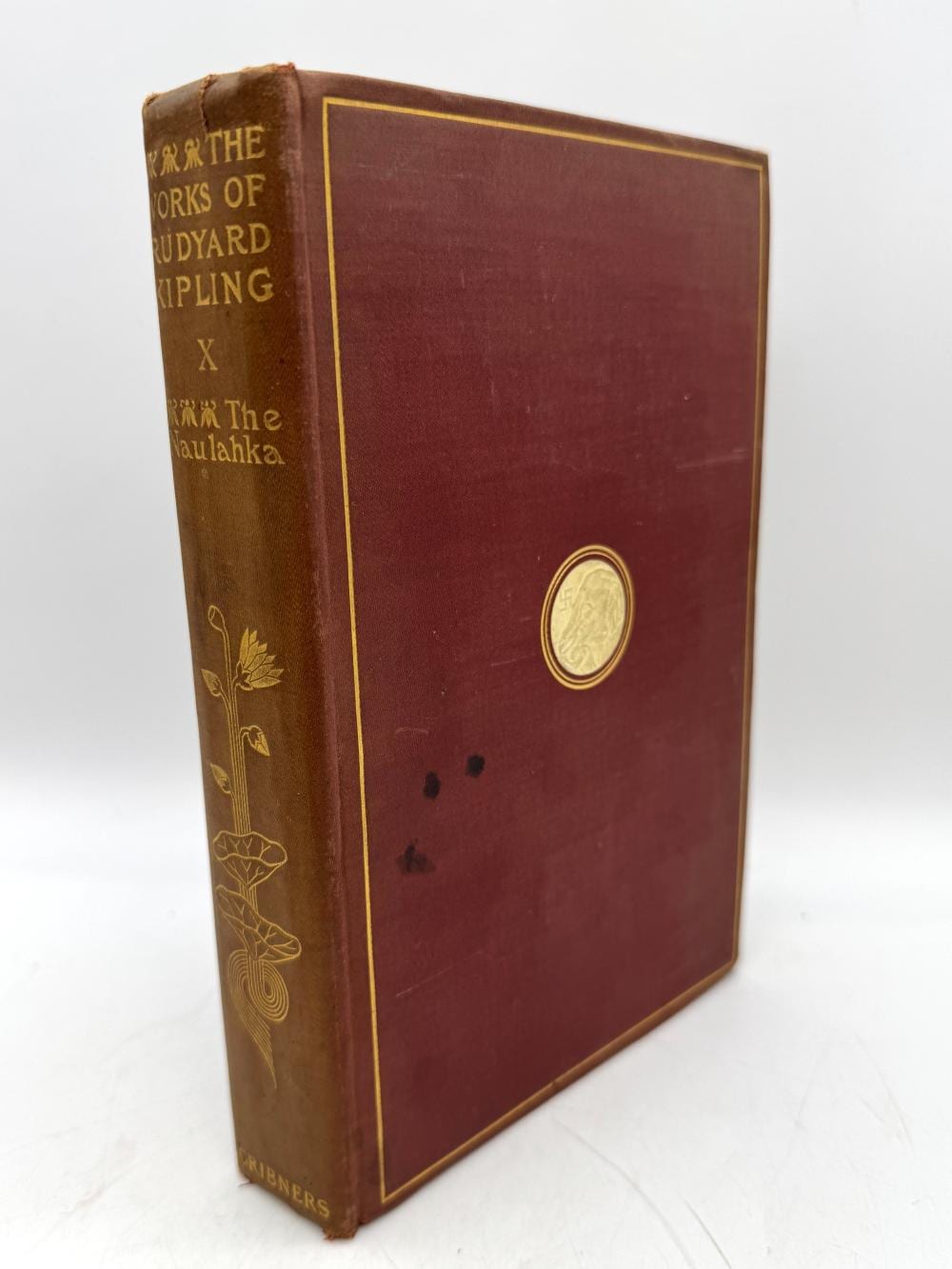 Joseph Rudyard Kipling comparable auction result: 1897 signed copy of the naulahka by rudyard kipling