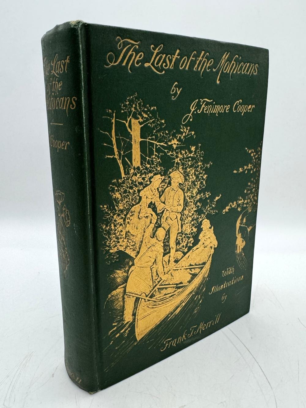 1896 hardcover edition of the last of the mohicans by james fenimore cooper · Embassy Auctions International · 2026-03-12 James Fenimore Cooper comparable auction result: 1896 hardcover edition of the last of the mohicans by james fenimore cooper