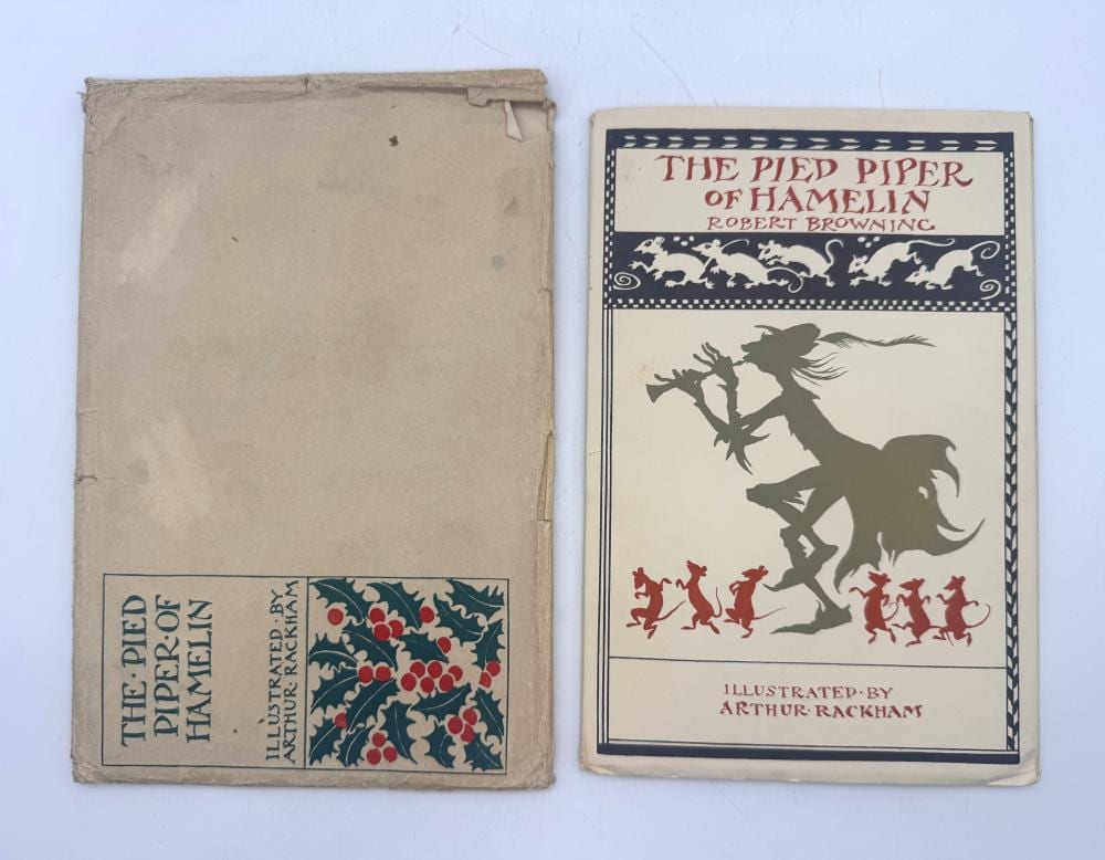 Arthur Rackham comparable auction result: the pied piper of hamelin by robert browning illus by arthur rackham
