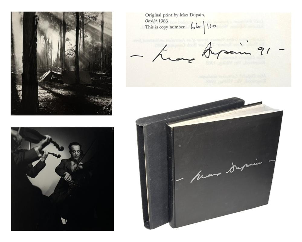 Max Dupain comparable auction result: 1991 max dupain signed limited edition