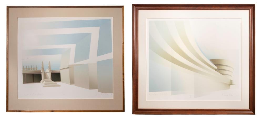 Richard Davies comparable auction result: richard davies english b 1944 serigraphs