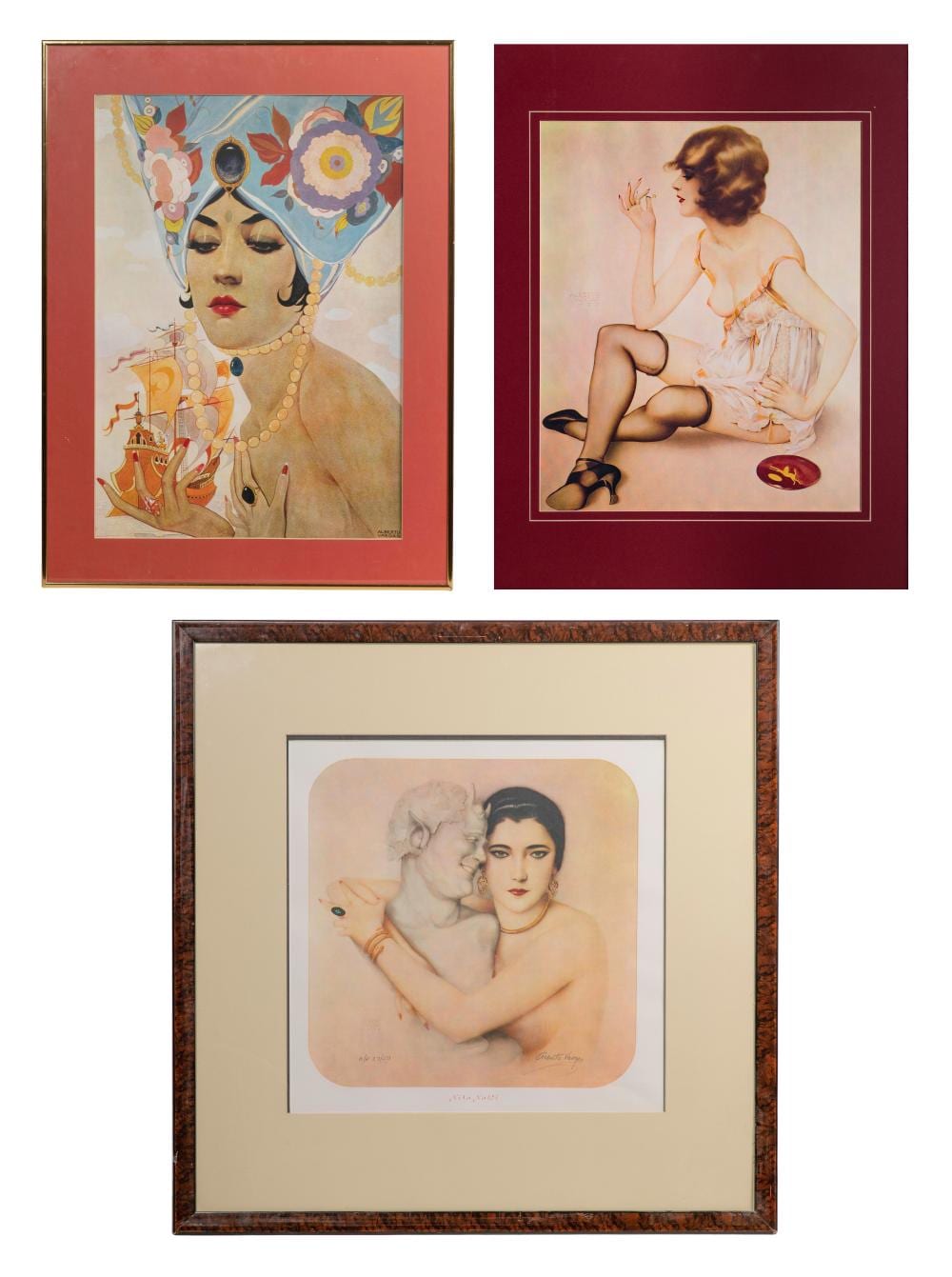 Alberto Vargas comparable auction result: alberto vargas american 1896 1982 offset lithographs