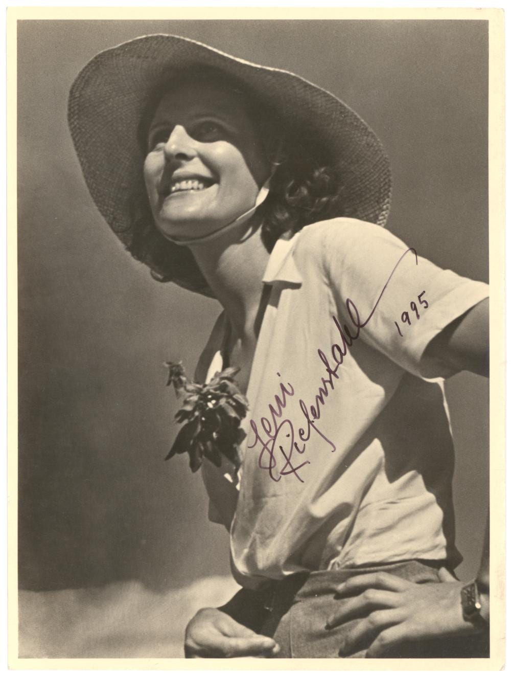 Leni Riefenstahl comparable auction result: leni riefenstahl