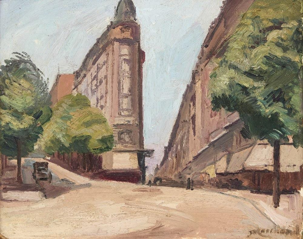 Jean (1882) Marchand comparable auction result: jean marchand rue lamarck 1923