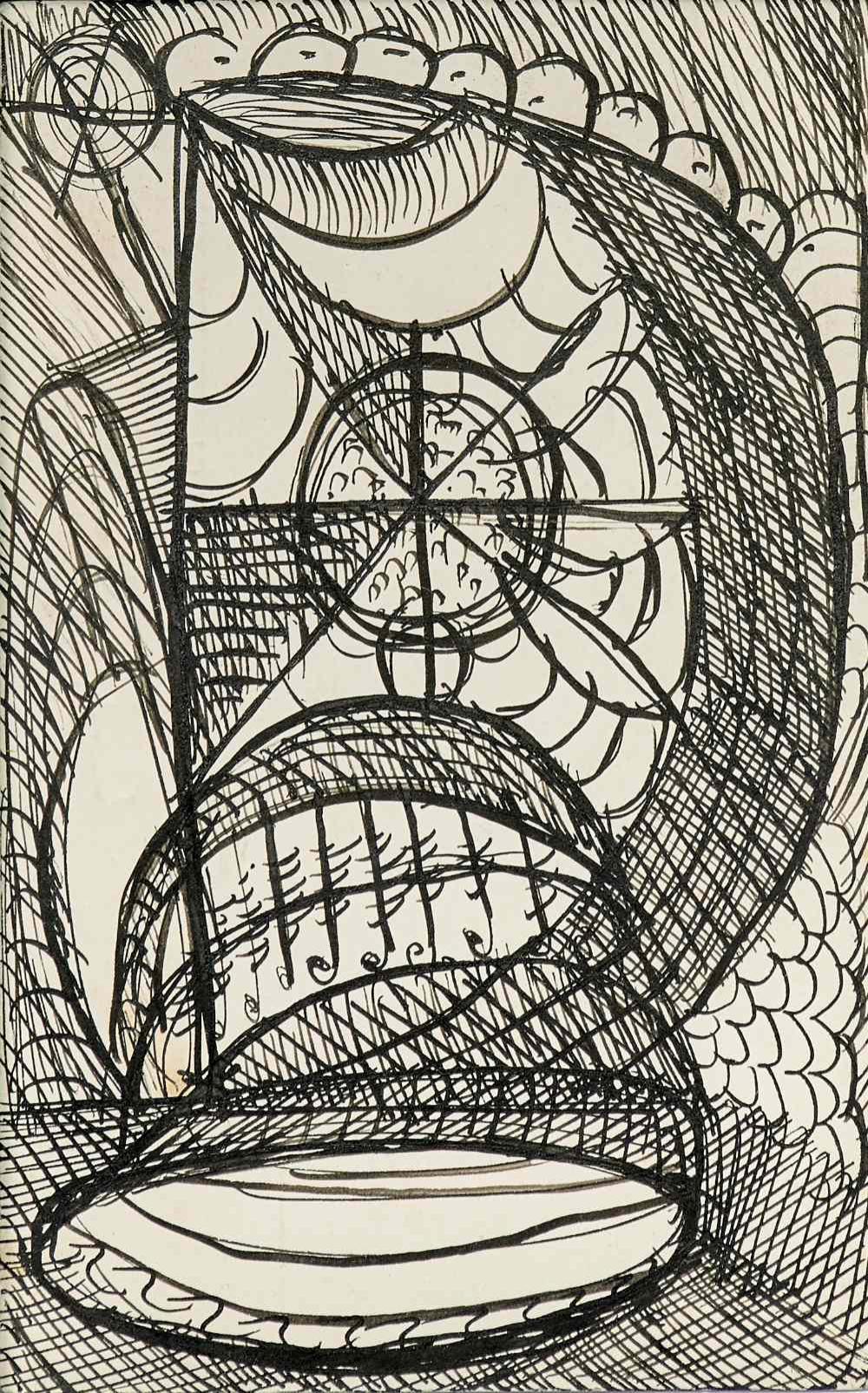 Madge Gill comparable auction result: madge gill untitled