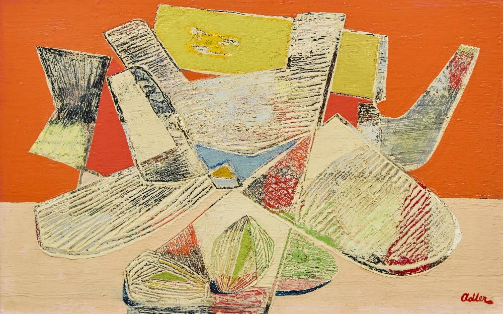 Jankel Adler comparable auction result: jankel adler still life