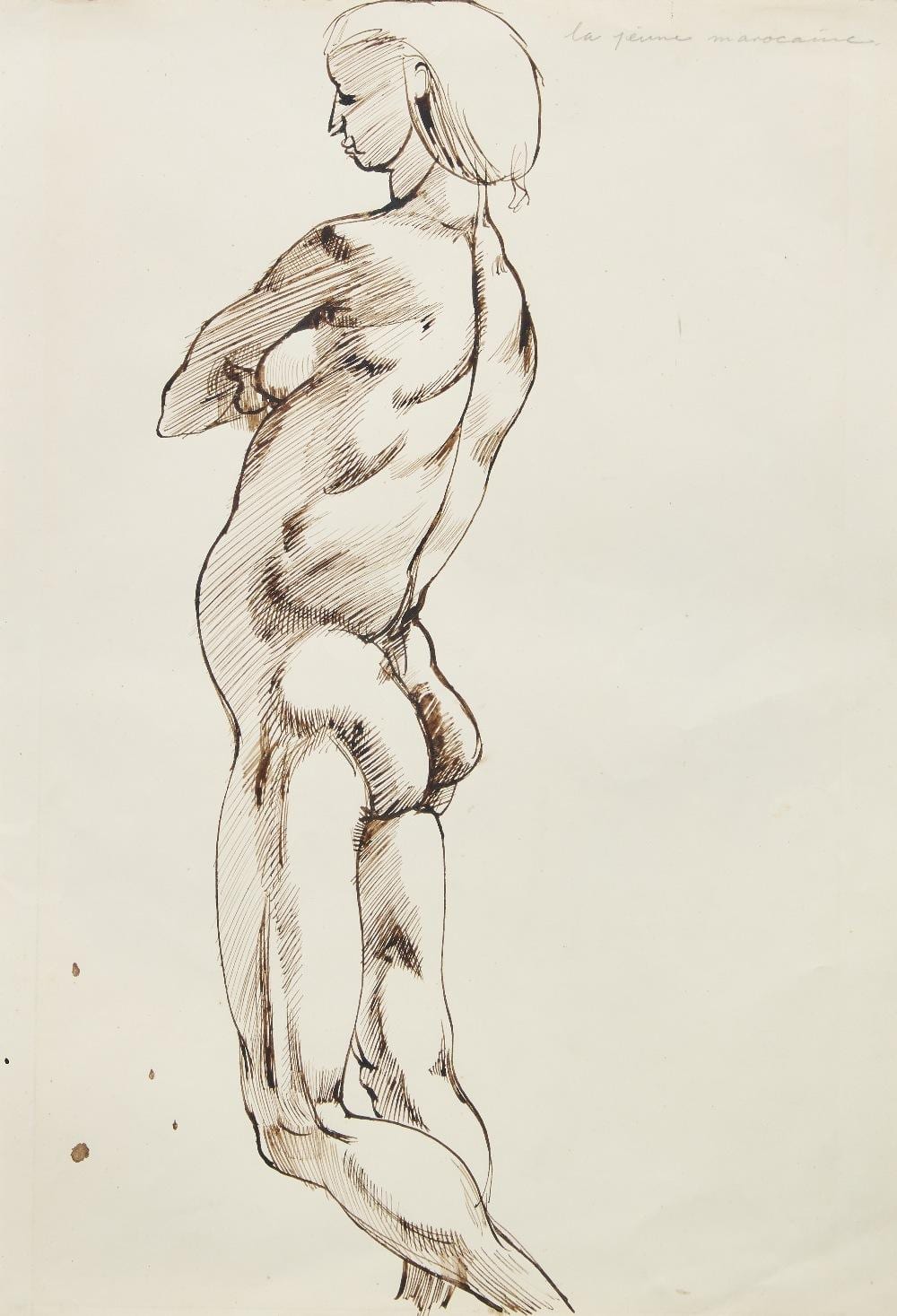 Robert Colquhoun comparable auction result: robert colquhoun la jeune morocaine 1938