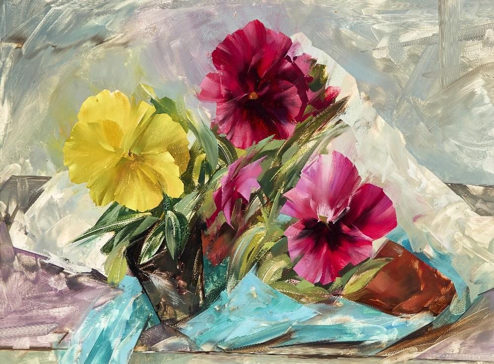 leonard appelbee still life with flowers 1968 · Roseberys · 2026-03-25 Leonard Appelbee comparable auction result: leonard appelbee still life with flowers 1968