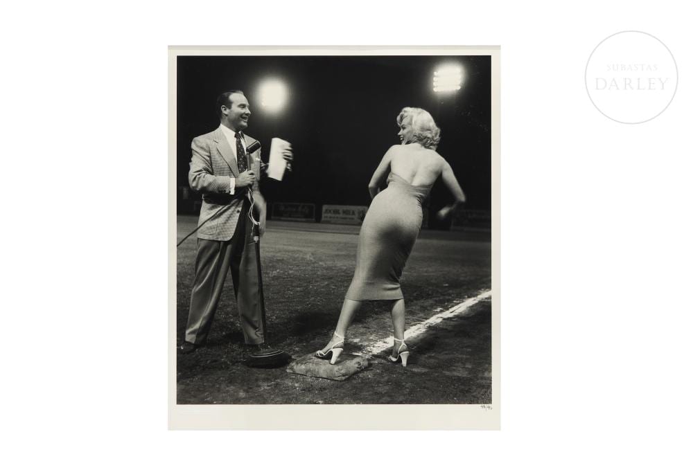Frank Worth comparable auction result: frank worth 1923 2000 marilyn monroe and ralph edwards circa 1958