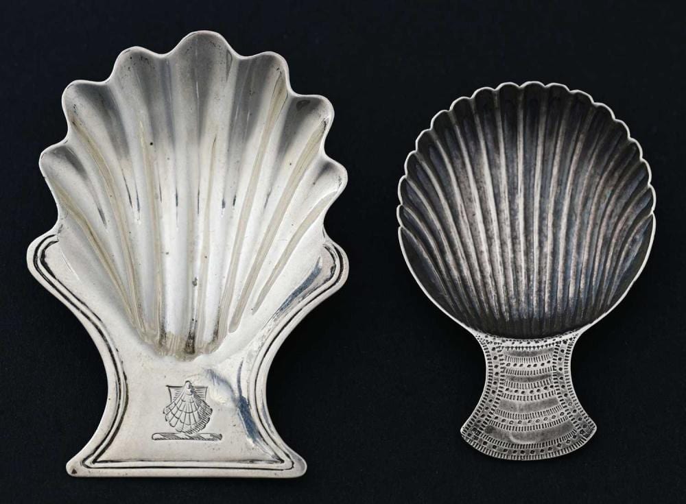 a george iii silver caddy spoon by geor · Kinghams Auctioneers · 2026-03-19 Georges Woolliscroft Rhead comparable auction result: a george iii silver caddy spoon by geor