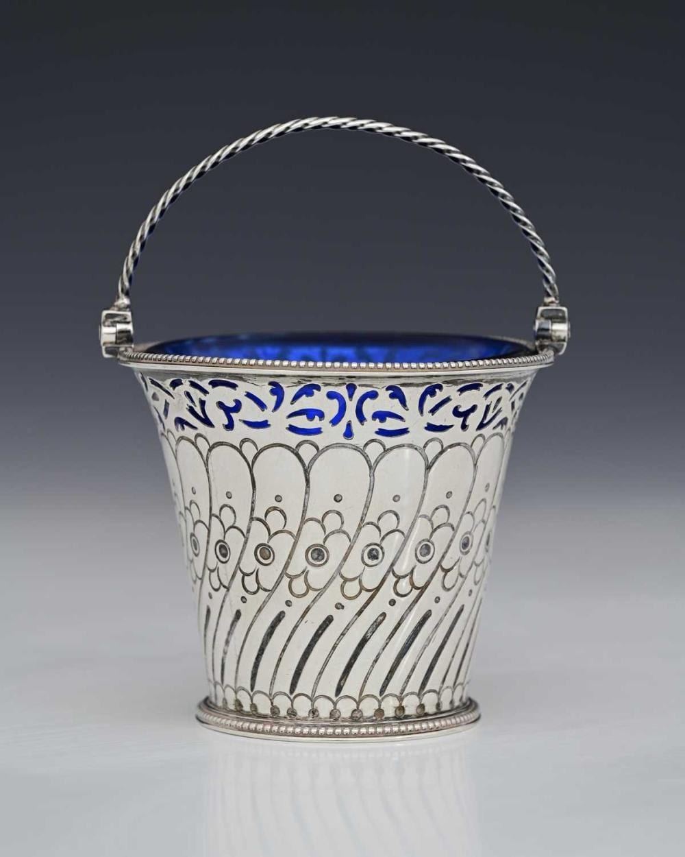 Diederick During comparable auction result: a george iii silver cream pail by georg