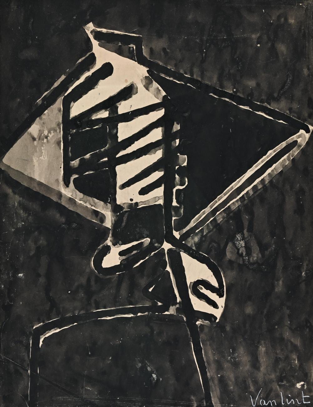 Louis van Lint comparable auction result: louis van lint 1909 1986 ink drawing untitled signed