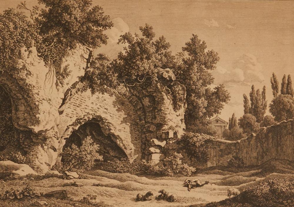 Johann Christian Reinhart comparable auction result: johann christian reinhart