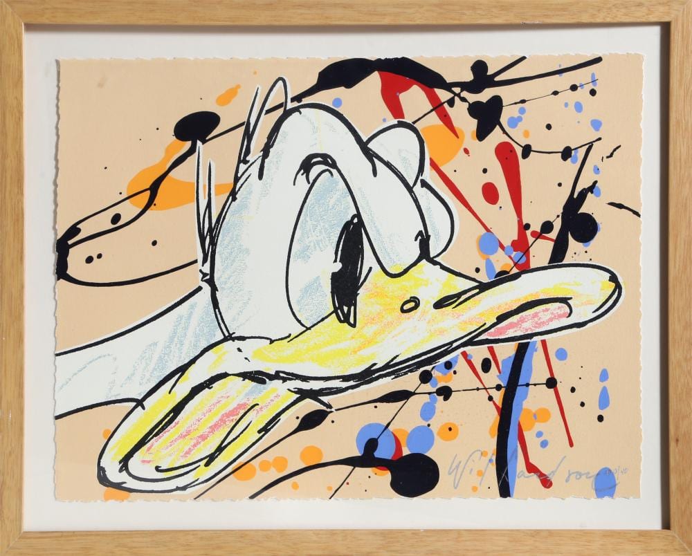 david willardson the duck has pluck lithograph · RoGallery · 2026-03-25 David Willardson comparable auction result: david willardson the duck has pluck lithograph