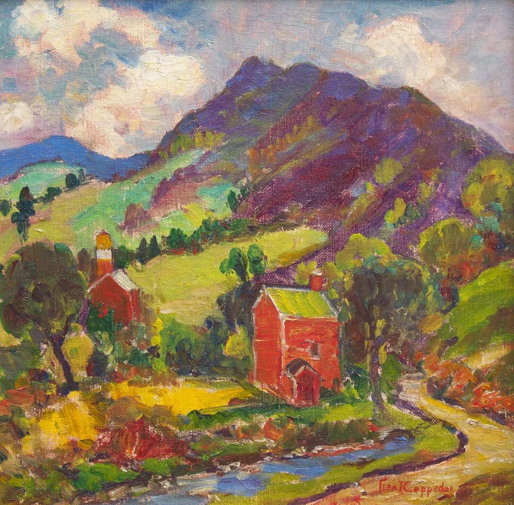 Fern Isabel Coppedge comparable auction result: fern isabel coppedge american 1883 1951 hot springs va c 1948