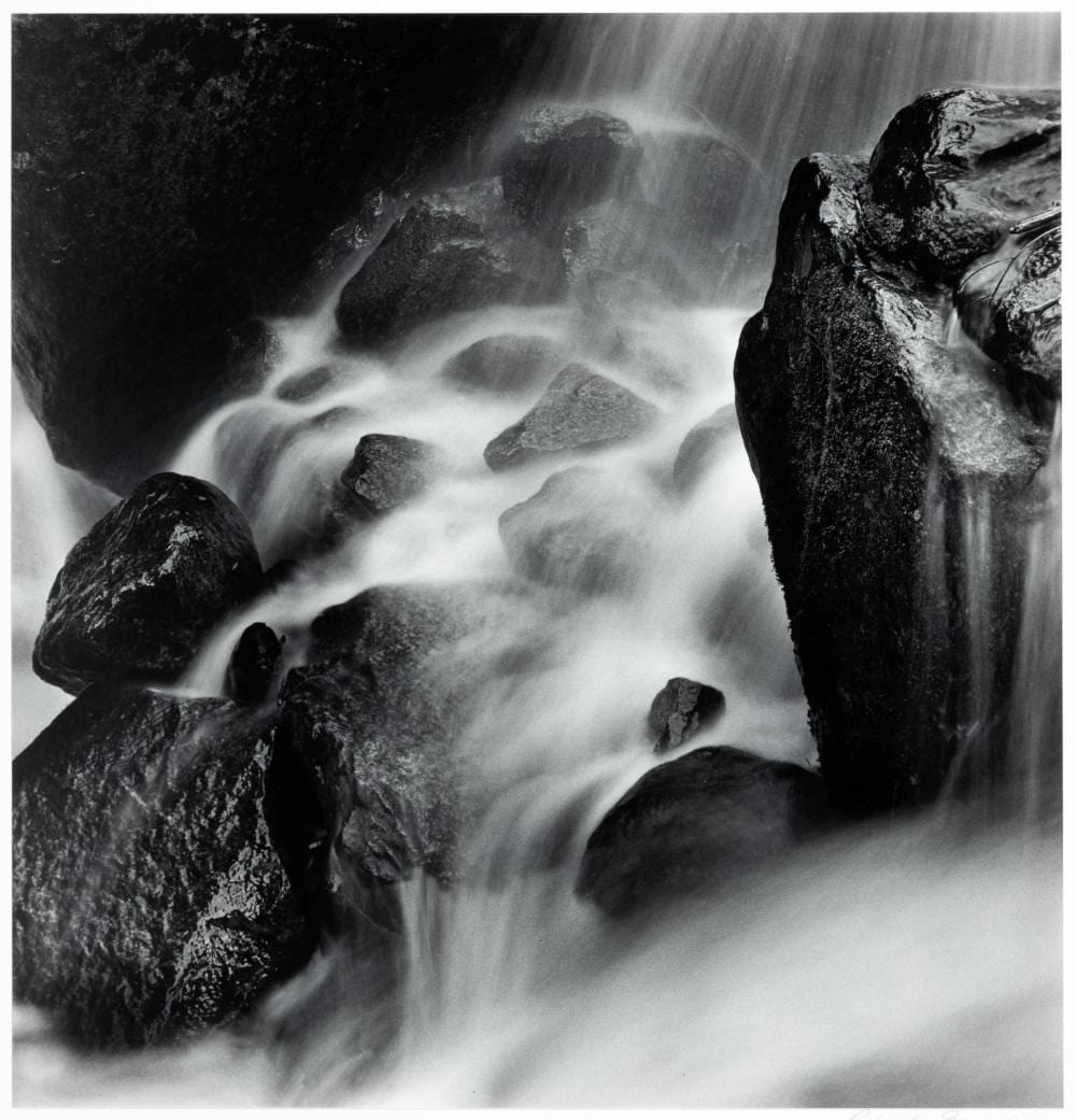 Richard Garrod comparable auction result: bridalveil fall creek signed by richard garrod