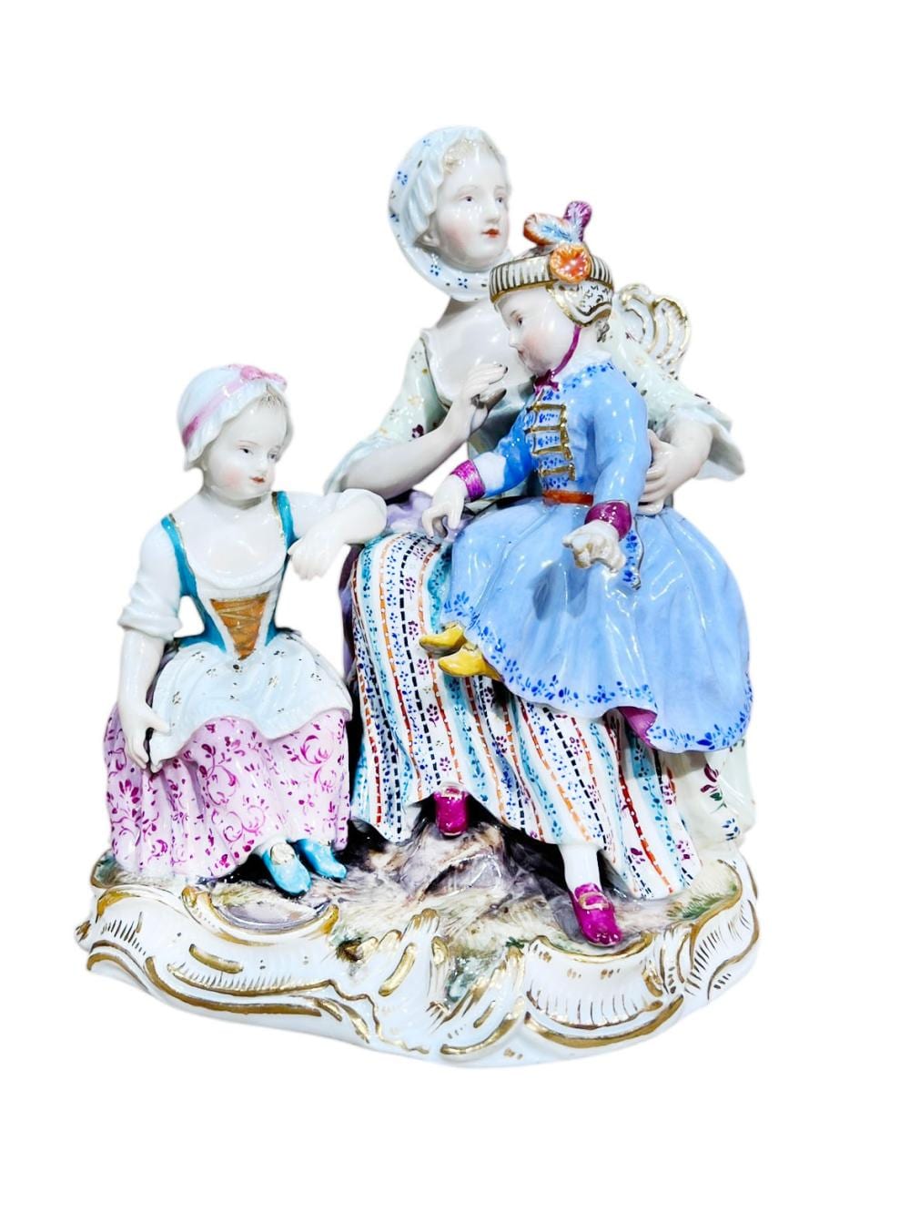 Johann Joachim Kändler comparable auction result: 19th century meissen porcelain figural group 2379 johann joachim kaendler