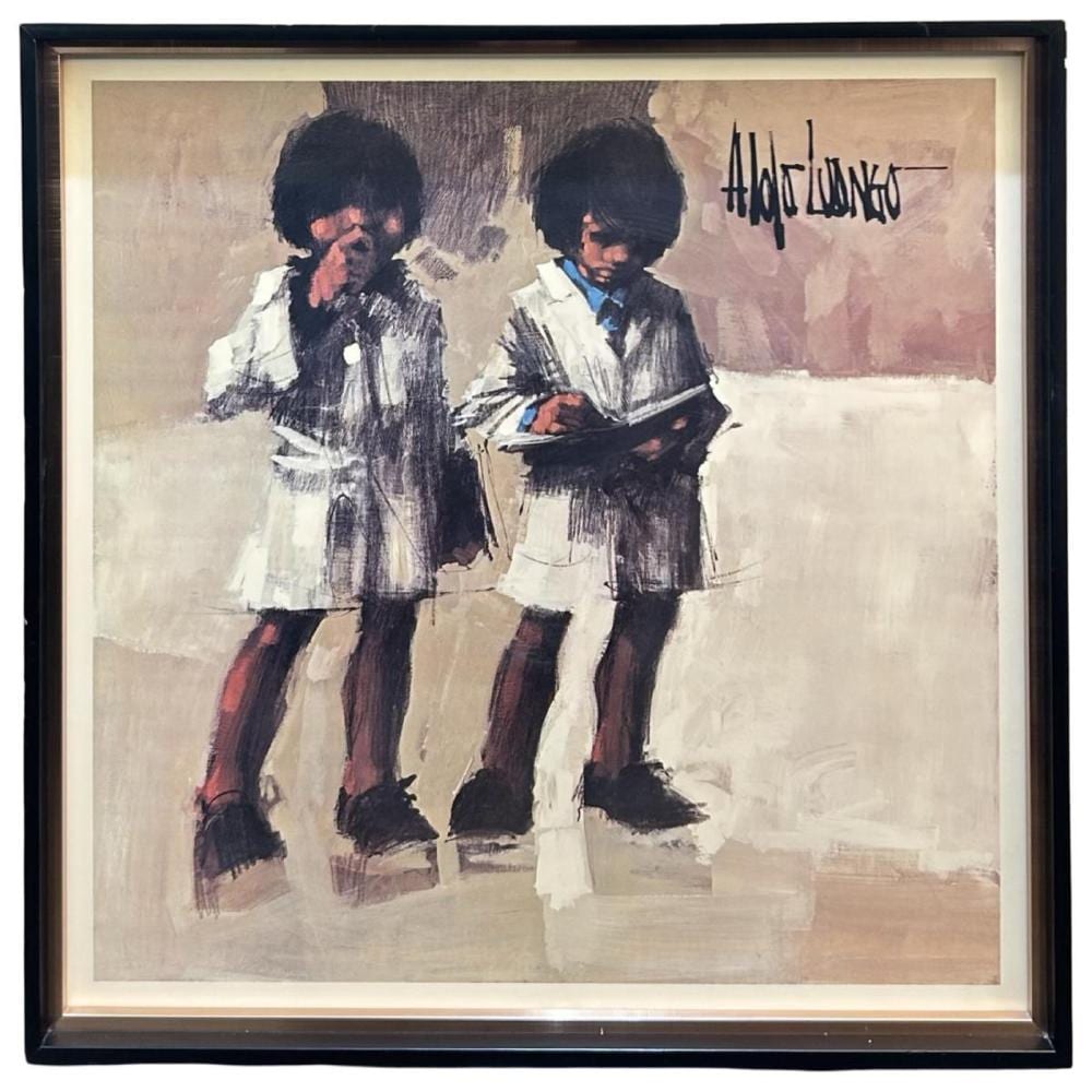 aldo luongo friendship is called eva lithograph · Monarch Auction and Estate Services · 2026-03-15 Aldo Luongo comparable auction result: aldo luongo friendship is called eva lithograph