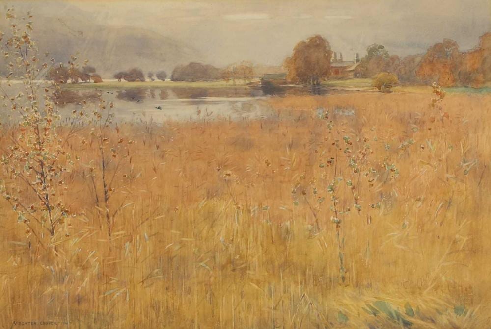 Alfred Heaton Cooper comparable auction result: alfred heaton cooper british 1863 1929 coniston old hall