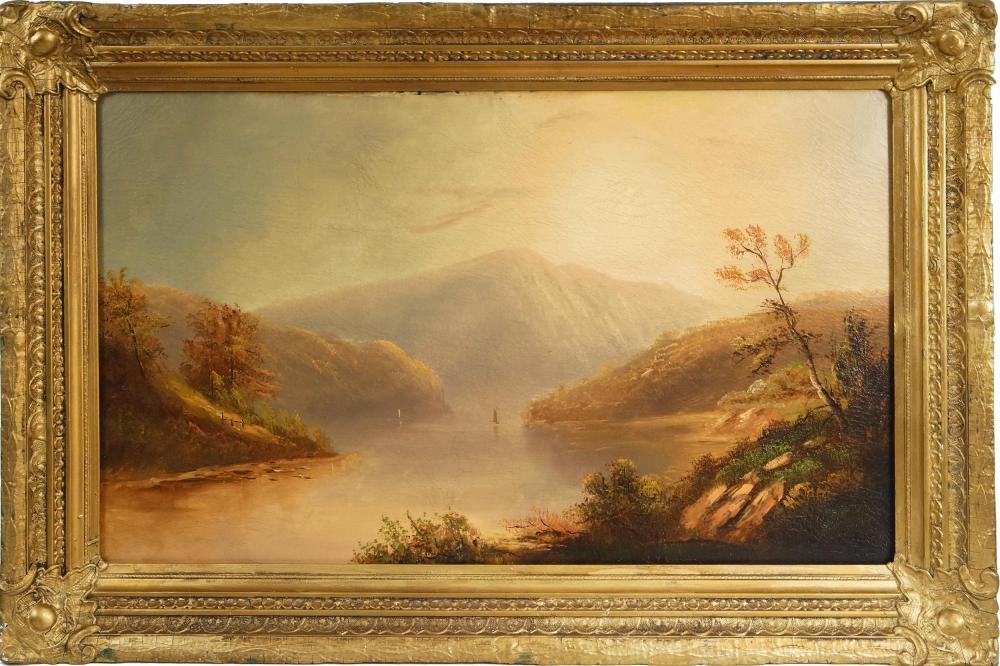 Jasper Francis Cropsey comparable auction result: jasper francis cropsey 1823 1900 river landscape