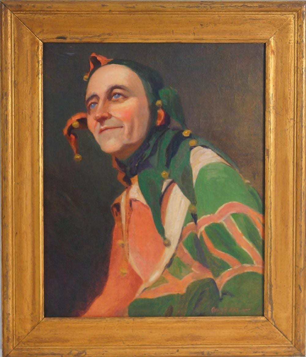 George Benjamin Luks comparable auction result: george benjamin luks 1867 1933 oil on canvas