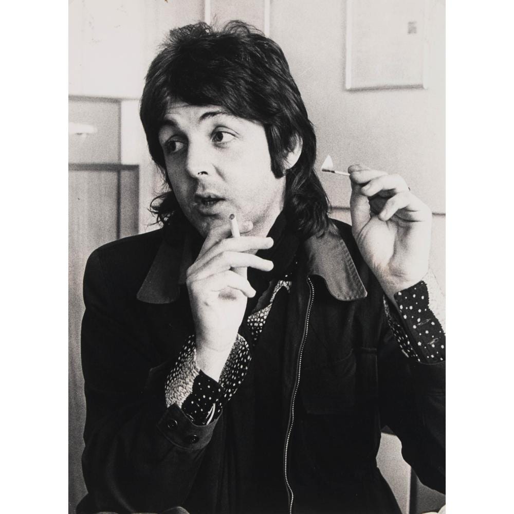 Barrie Wentzell comparable auction result: barrie wentzell b 1942 paul mccartney 1974
