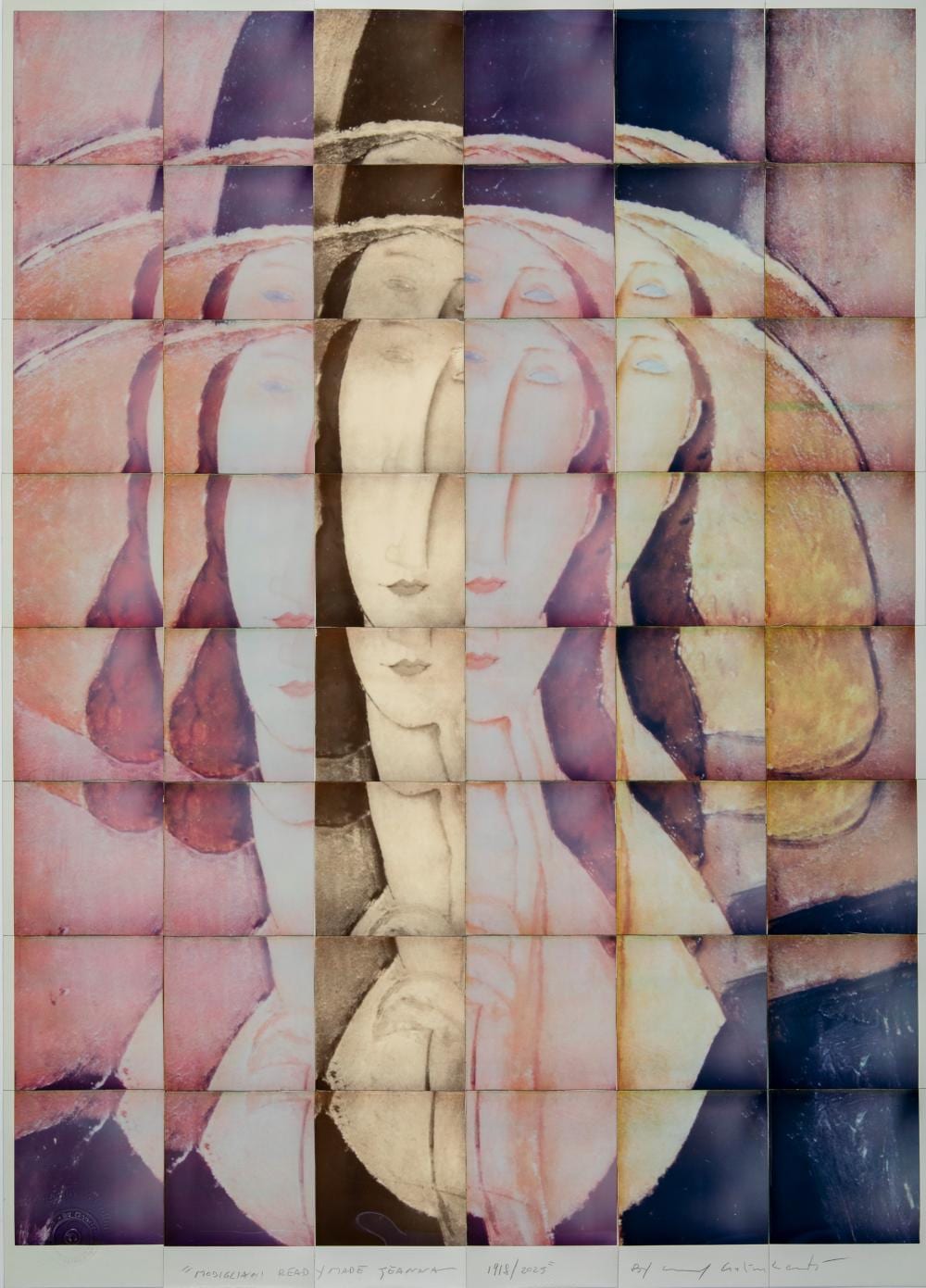 Maurizio Galimberti comparable auction result: maurizio galimberti 1956 modigliani ready made jeanna 1925 2025