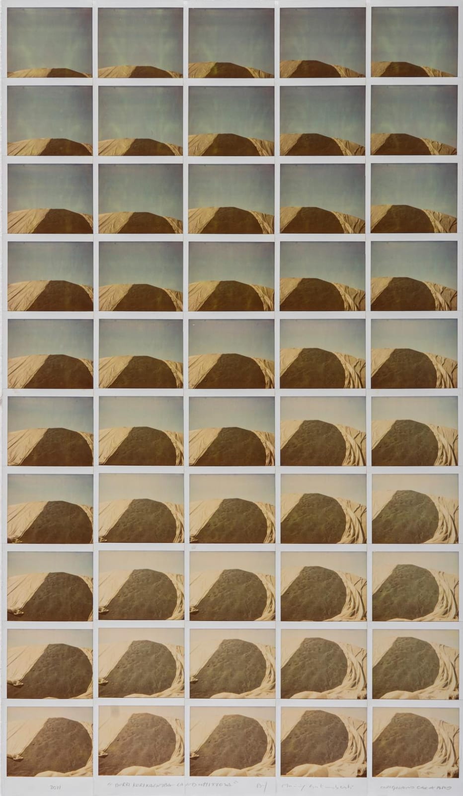 Maurizio Galimberti comparable auction result: maurizio galimberti 1956 burri kori kalimba land witthosa 2011