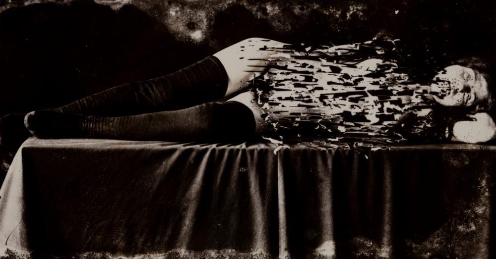 Nino Migliori comparable auction result: nino migliori 1926 untitled from cancellazioni series 1954