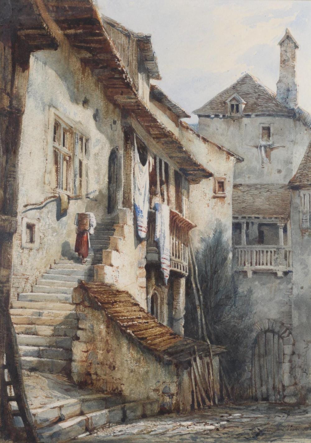 Eugène Cicéri comparable auction result: eug ne ciceri 1813 1890