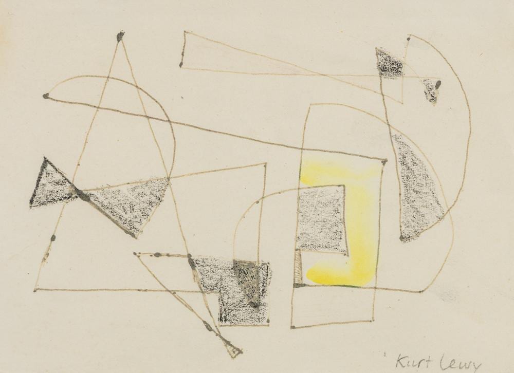Kurt Lewy comparable auction result: kurt lewy 1898 1963 composition pencil on paper