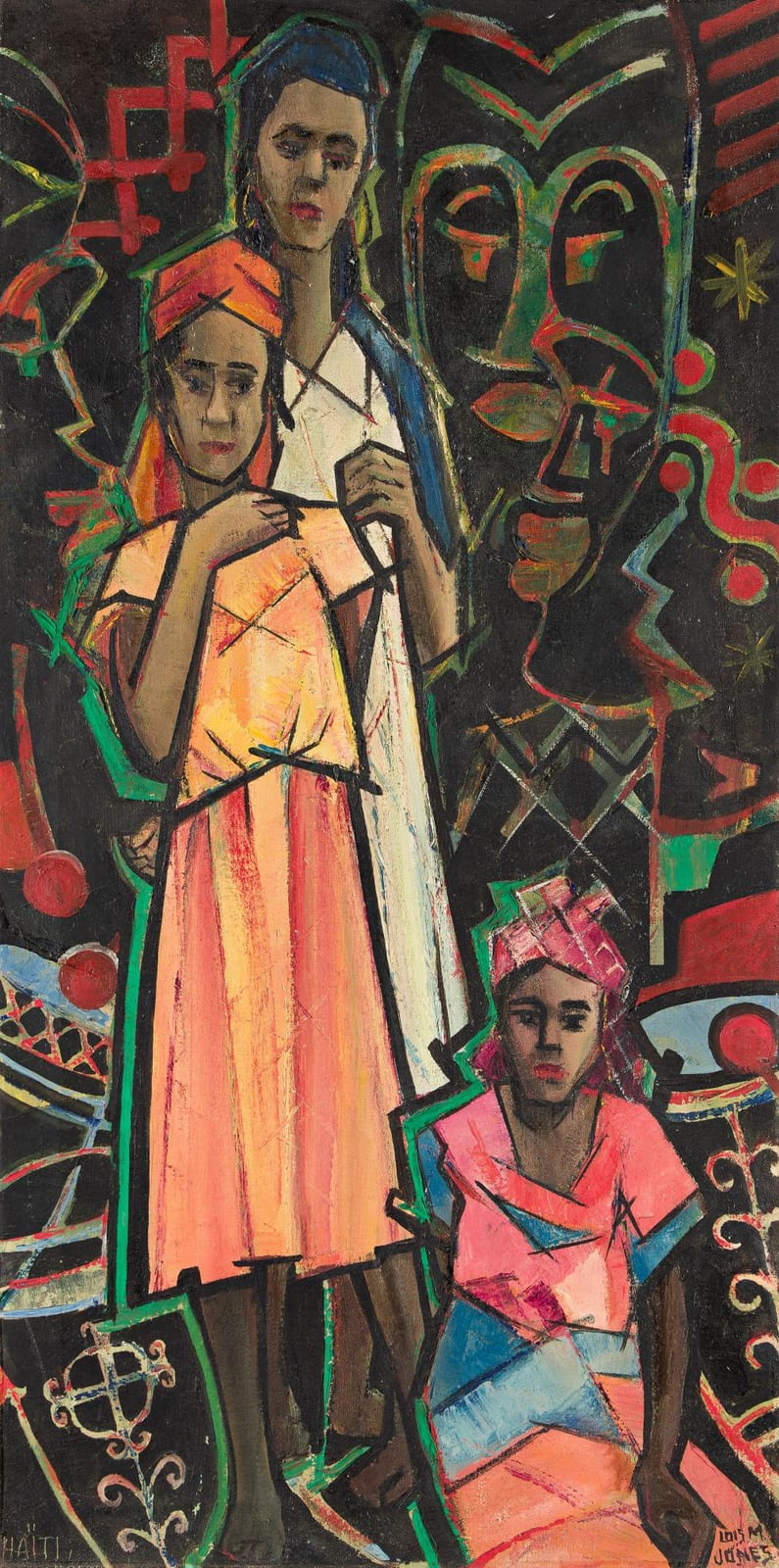 lo s mailou jones 1905 1998 untitled circa 1960s · Swann Auction Galleries · 2026-04-02 Loïs Mailou Jones comparable auction result: lo s mailou jones 1905 1998 untitled circa 1960s