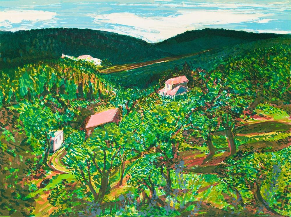 lo s mailou jones 1905 1998 route de civadier 1994 · Swann Auction Galleries · 2026-04-02 Loïs Mailou Jones comparable auction result: lo s mailou jones 1905 1998 route de civadier 1994