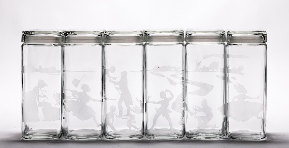 Kara Walker comparable auction result: kara walker b 1969 canisters 1997